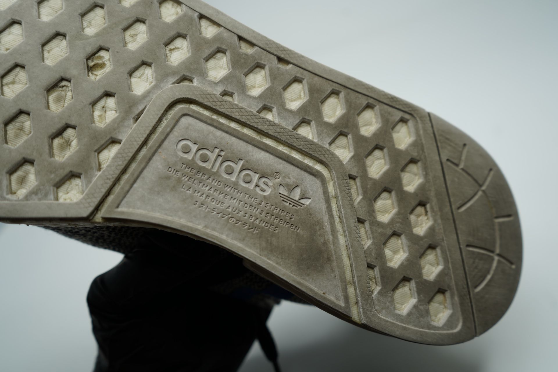 adidas gazelle silver green womens Adidas Nmd R1 BB2888 Primeknit Ultraboost Sneakers Gray US 9.5 – MAC AND LOU main image 1