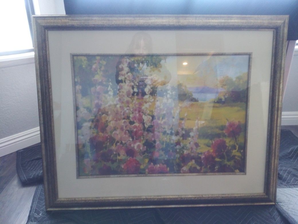 Large Beautiful Pastel Picture