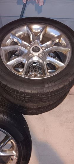Chrome Rims and tires
