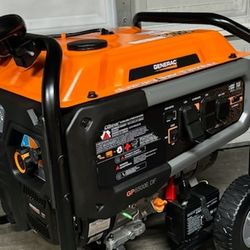 Generac 8125/6500-Watt Dual Fuel Portable Generator, Easy-To-Use Electric Start and Cord Included
