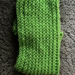 Light Green Handmade Ear Warmer