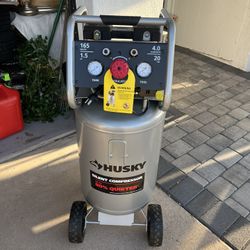 Husky 20 Gal. 165 PSI Vertical Electric Quiet Air Compressor $220 BRAND NEW PRICE FIRM 