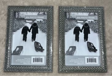 Set Of 2 Harbortown Industries 4x6 Photo Frames
