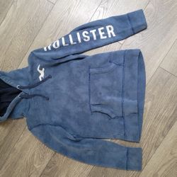 Xs Holister Hoodie Blue 
