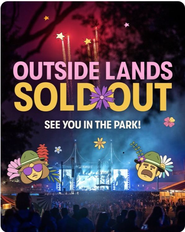 SINGLE DAY & 3 DAY WRISTBANDS FOR OUTSIDE LANDS!!