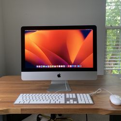 21.5” Apple iMac All-In-One Desktop 1TB Ventura