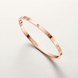 Cartier love bracelet small version size 17