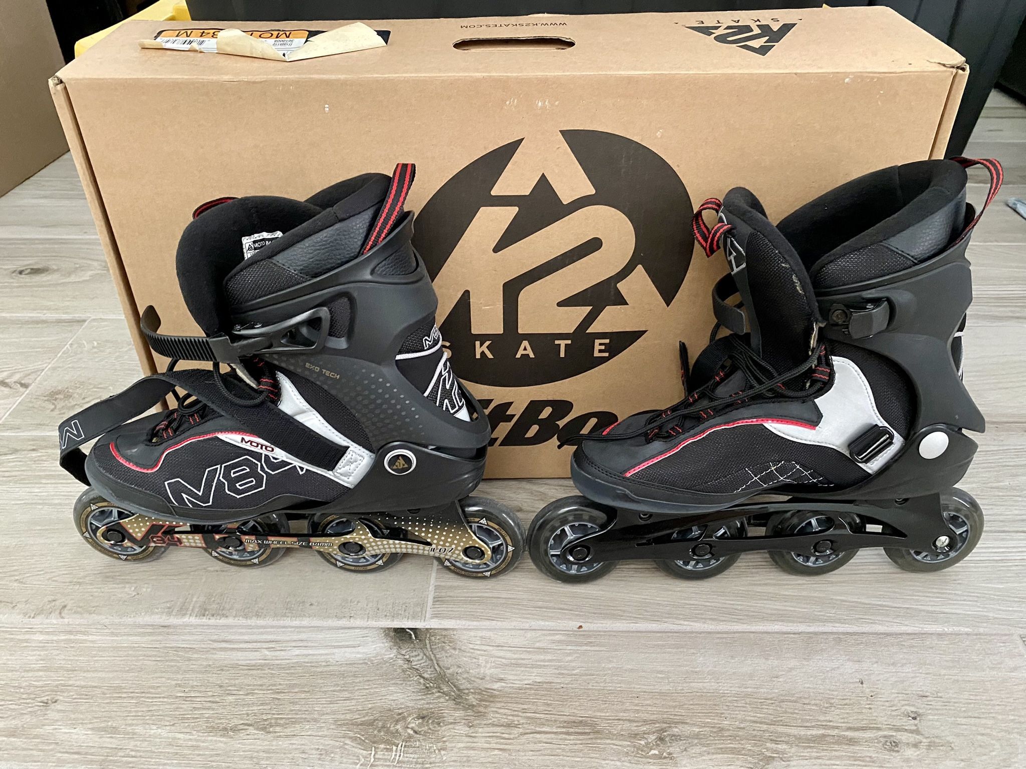 Men’s K2 MOTO 84 M rollerblades size 11