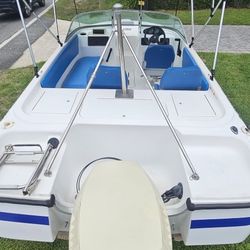 2002 Javelin Ski & fish 17 ft With Trailer