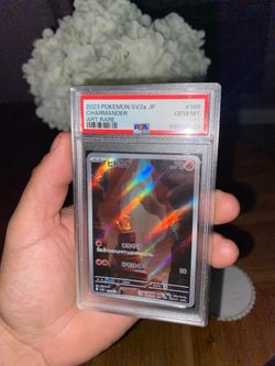 Charmander #168 151 Pokémon Card Graded Psa Slab Japanese Jpn Tcg