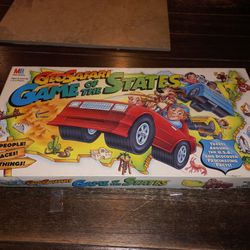 GEO SAFARI GAME OF THE STATES 1995 MILTON BRADLEY BOARD GAME COMPLETE