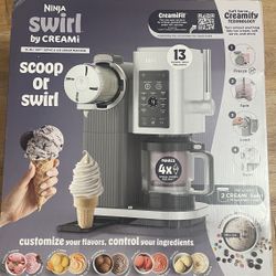 Ninja Cream Scoop&swirl Ice Cream &soft Serve Maker