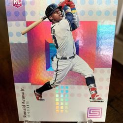 Ronald Acuna Jr Rookie Card