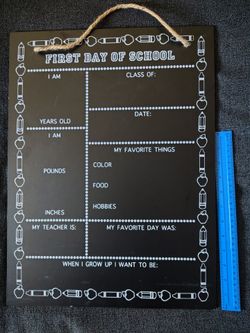 First day/Last day school board