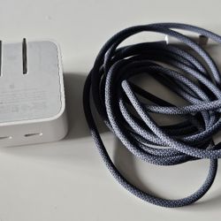 Apple Dual USB-C with Magsafe 3 braided cable