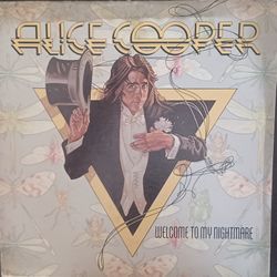 Alice Cooper "Welcome to My Nightmare" 1975 Atlantic 1st Press SD 18130~EX/VG+