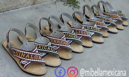 Huarache Cruzado Bordado