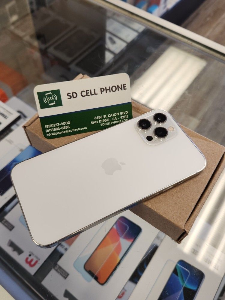 iPhone 12 Pro Max Silver 128 GB Unlocked For Any Carrier