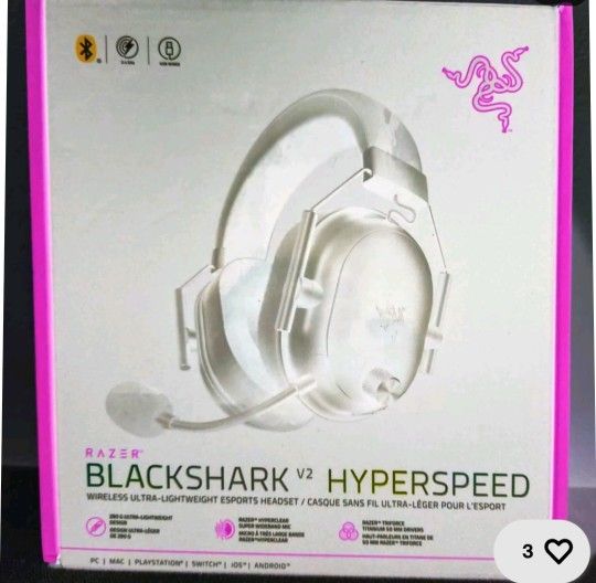 Razer Blackshark V2 Hyperspeed Wireless eSports Pro Headset