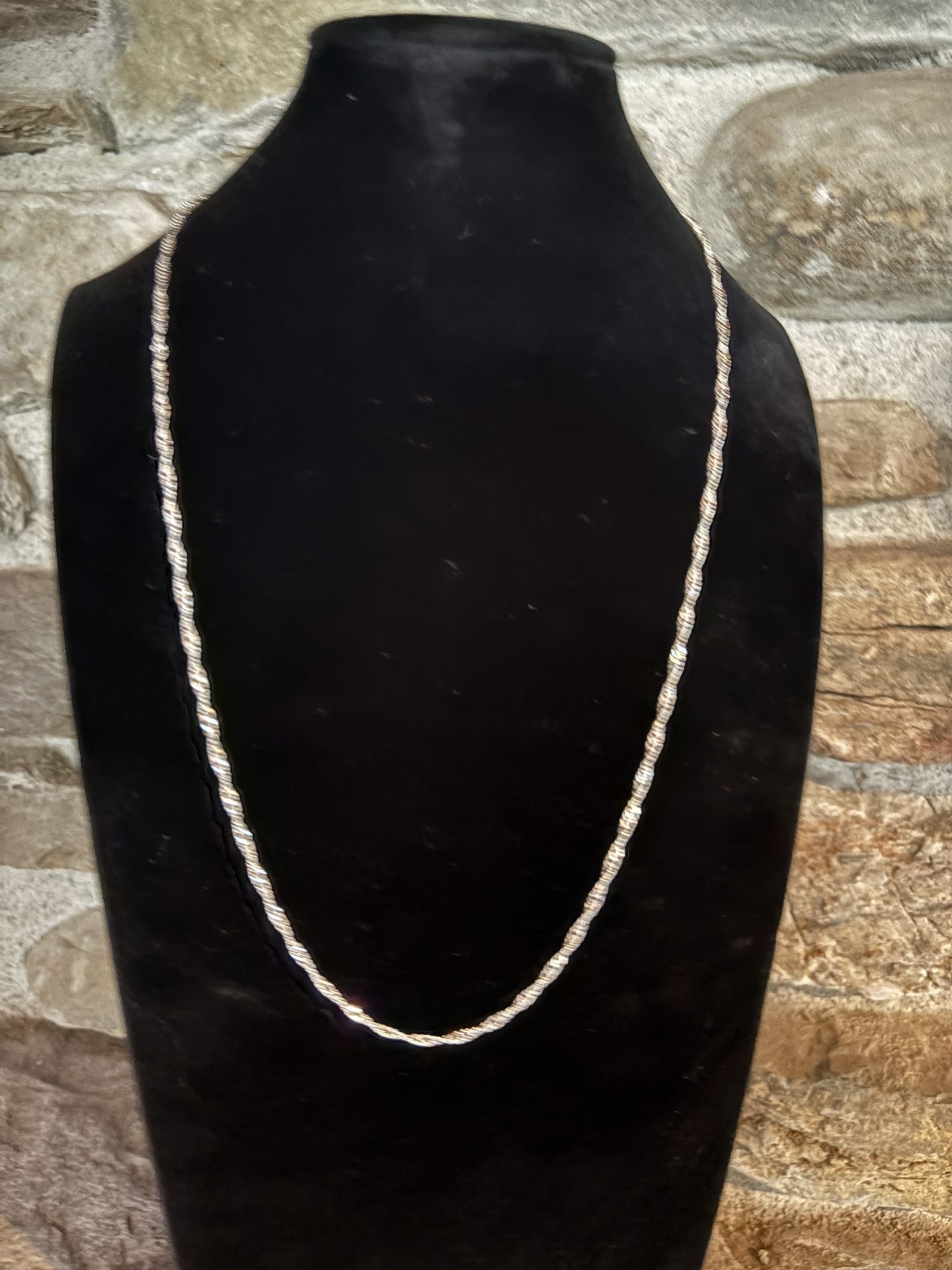 9925 24" Sterling Silver Necklace