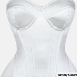 white corset from shein 