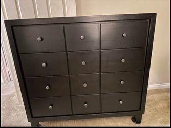 Bassett Dresser and Mirror
