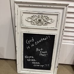 Shabby Chic Chalk Board $5