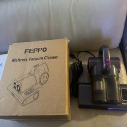 FEPPO Mattress Vacuum Cleaner, 16Kpa Bed Vacuum Cleaner with 253.7nm UV-C Lig
