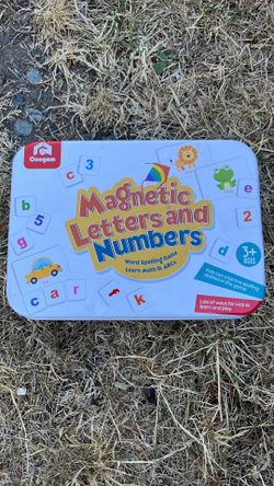 Magnetic Letters & Numbers
