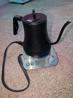 Electric Gooseneck Kettle with Temperature Base