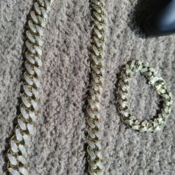 14k Gold Plated Miami Cuban Link
