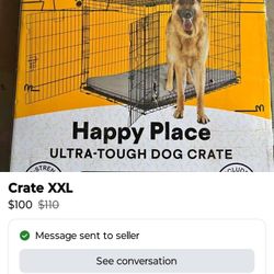 XXL Dog Crate For All Xlarge Breeds 