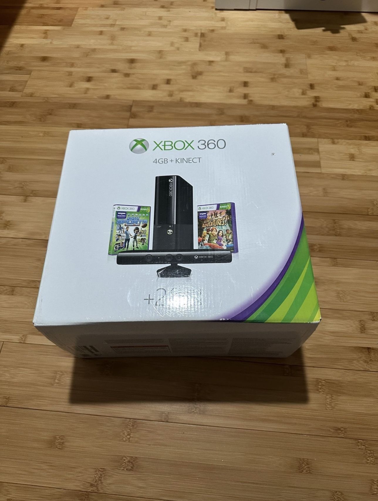 xbox 360 kinect with skylanders and 2 extra controllers