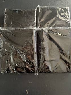 Black Rectangular Polyester Table Cloth Cover (60x120in) 4 for $20 