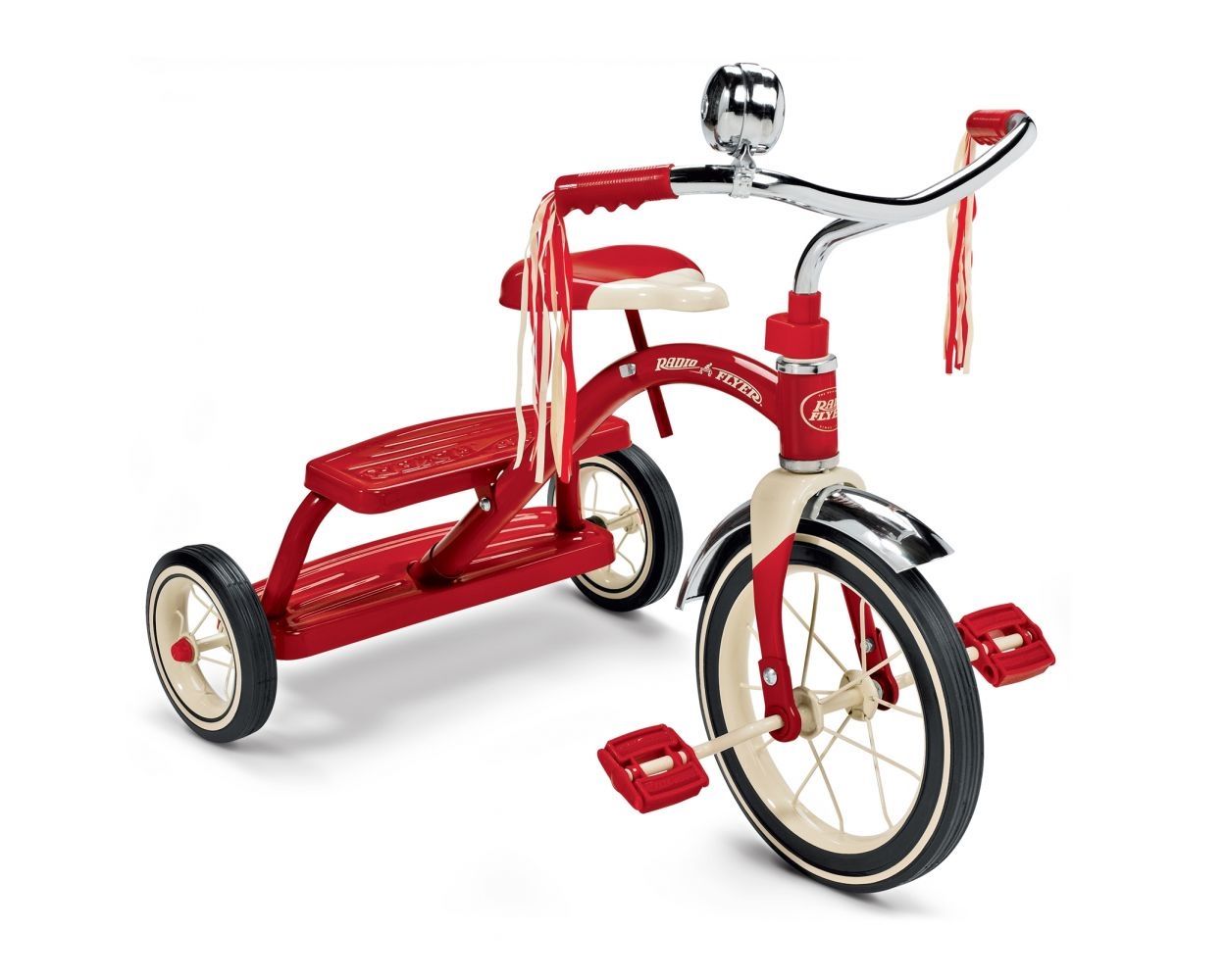 Radio Flyer Classic Red Dual Deck Tricycle Trike Model #33 Bike