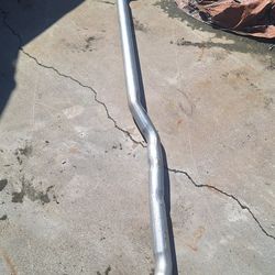 21/4 " Exhaust  Pipe 7 Ft 1 Muffler And Dual Outlet  Tip. Near New. See Pics Apache Junction Arizona 