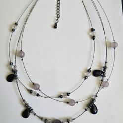 Beaded Tier Necklace
