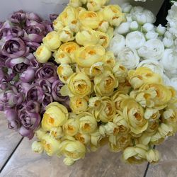 Beautiful High Quality Artificial Flowers, 50% OFF Each Pick And Bundle