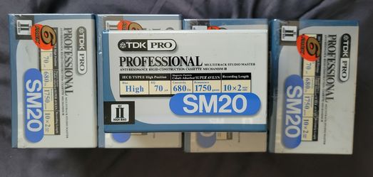 Tdk Pro Cassettes 20 Mins
