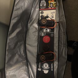 Ride Agenda Snowboard with Ride C2 bindings