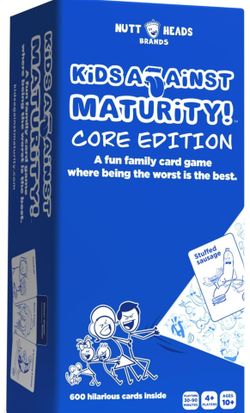 Kids Against Maturity: The Original Card Game for Kids and Families, Super Fun Hilarious for Family Party Game Night