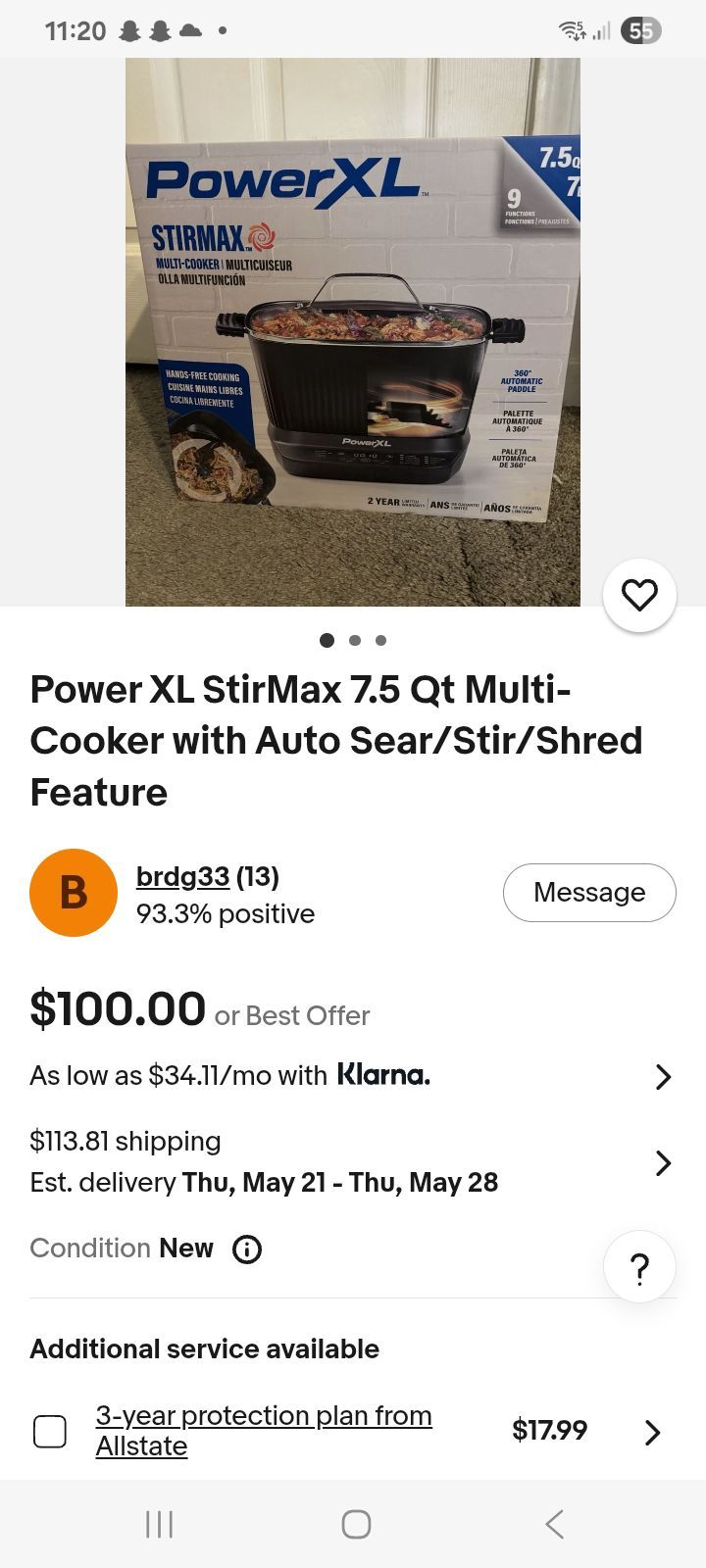 Power PXL Stir Cooker New