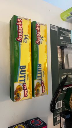 2 Squeeezy/squishy 14oz butter