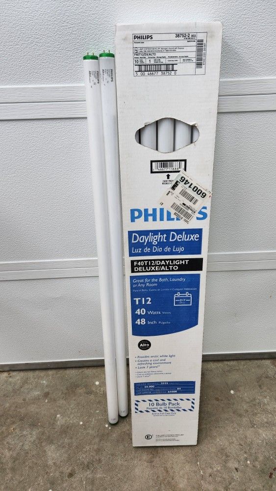 4' T12 Phillips Fluorescent Bulbs - New