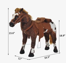 Kids Standing Horse with sound 3yrs+
