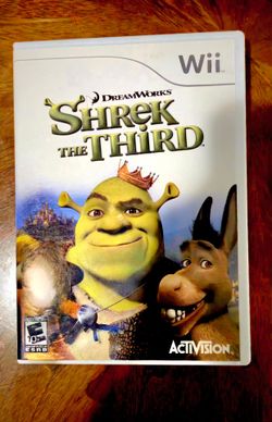 Wii Shrek the Third - Nintendo Wii. Complete With Manual