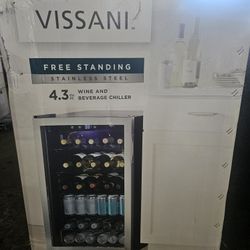 Vissani

4.3 Cu. ft. Wine and Beverage Cooler in Stainless Steel

