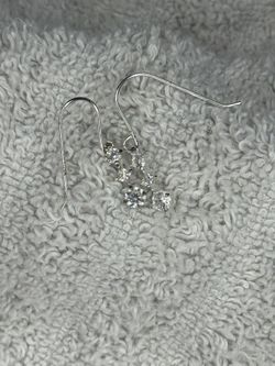 Faux Diamond Earrings