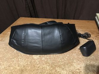SHIATSU BACK NECK AND SHOULDER MASSAGER WITH HEAT DEEP TISSUE 3D KNEADING PILLOW