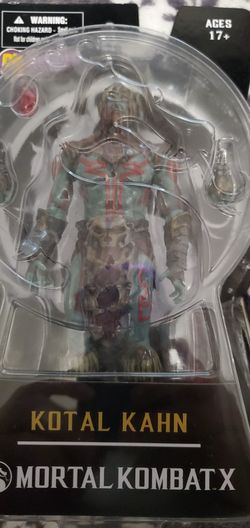 2015 Mezco Mortal Kombat X Kotal Khan Figure PX Previews Exclusive Version
